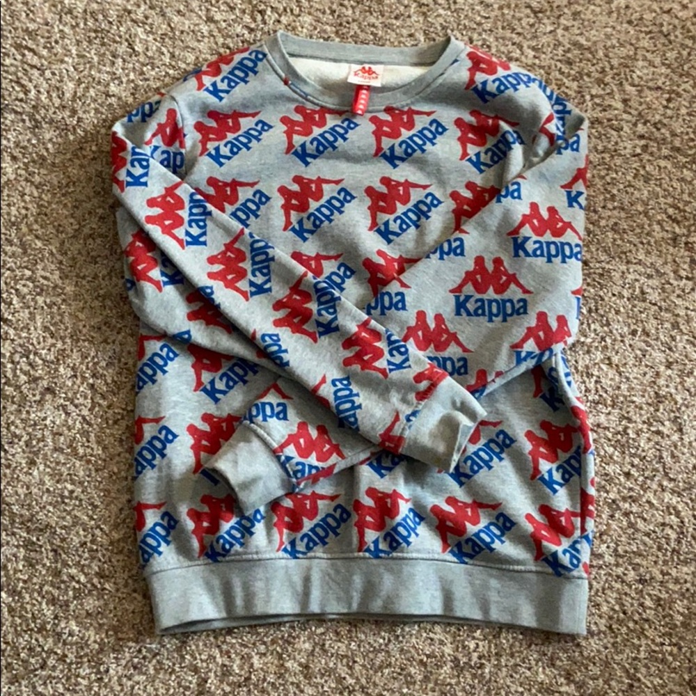 KAPPA - authentic blais crew neck - LARGE